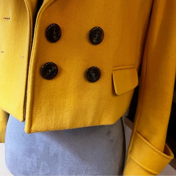 Anthropologie Cropped Wool Peacoat - Picture 10 of 16